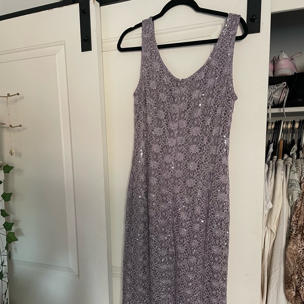 Vintage 80’s purple prom dress